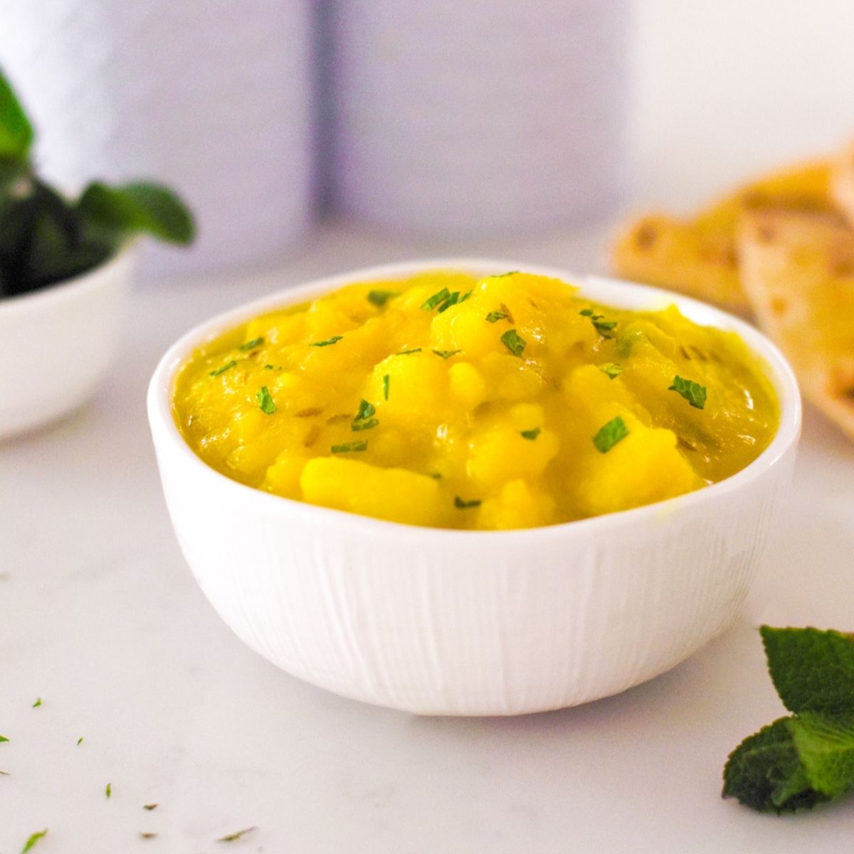Yellow Potato Curry with Cumin