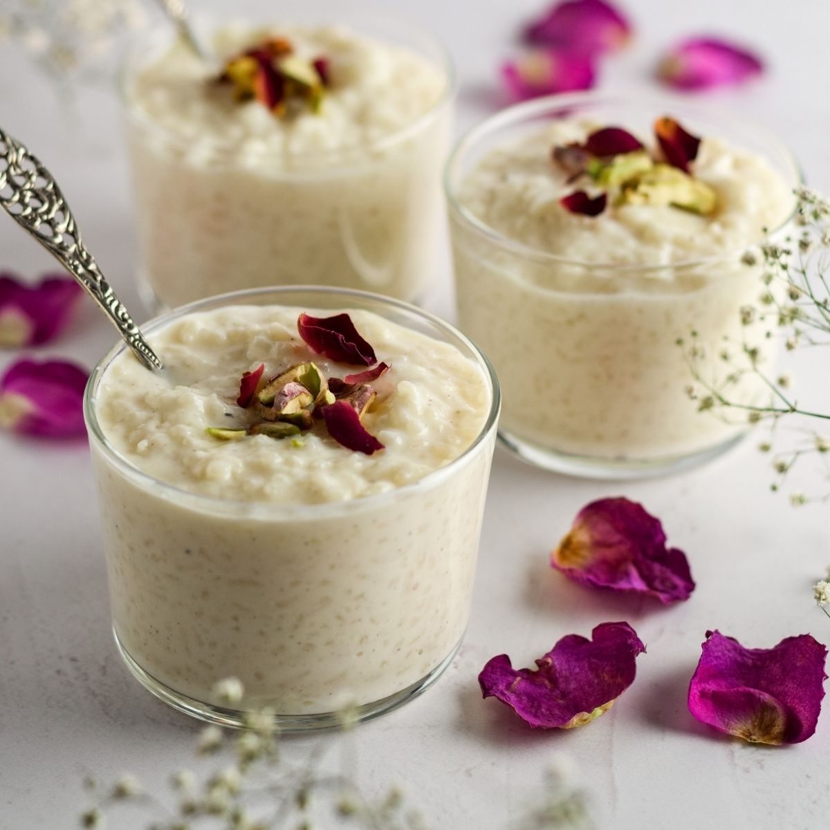 Sweet Rice Kheer with Condensed Milk