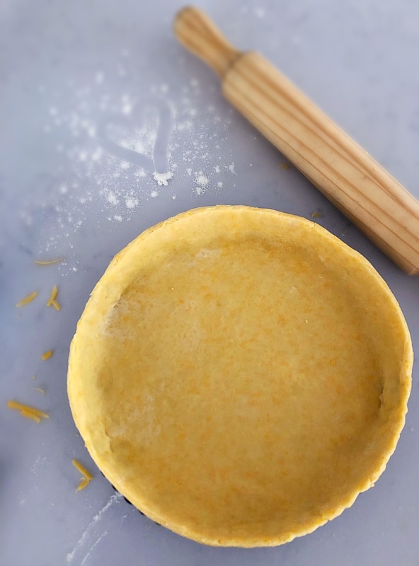 Quick and Easy Quiche Pastry (With Cheese)