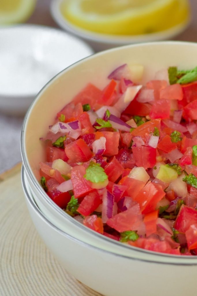 Tomato Cucumber Chilli Sambal