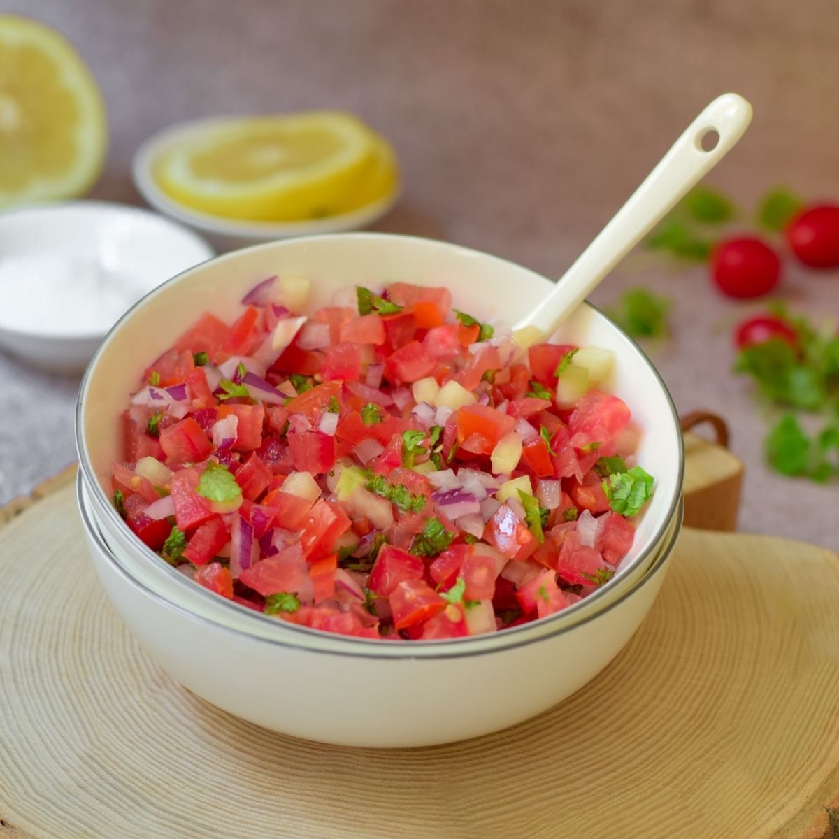 Tomato Cucumber Chilli Sambal