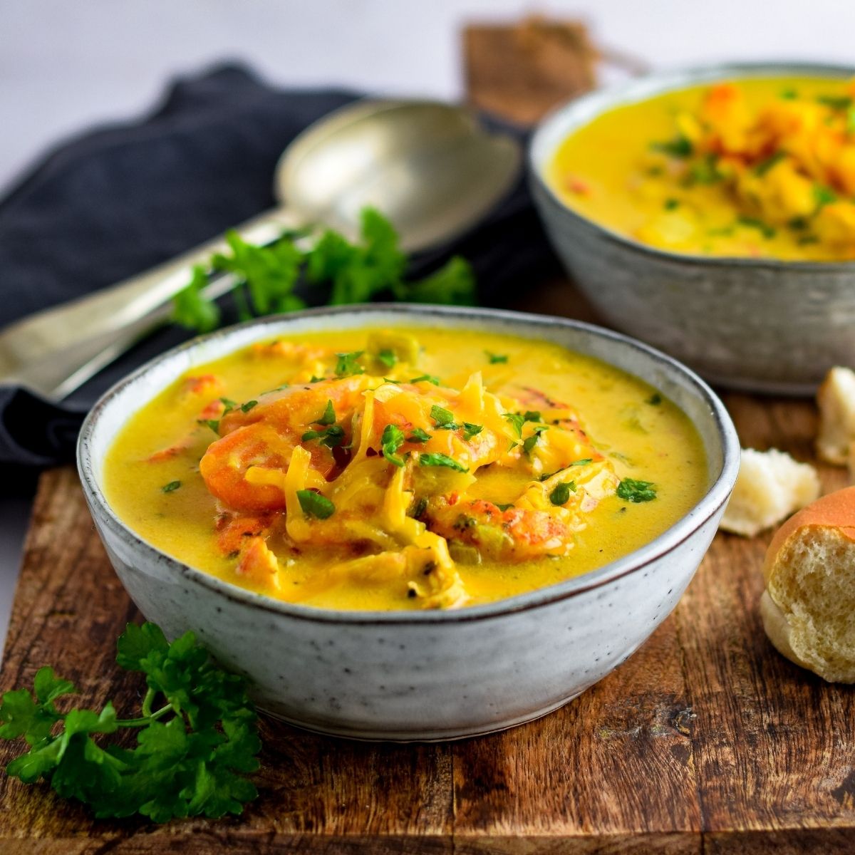 Easy Creamy Chicken Soup