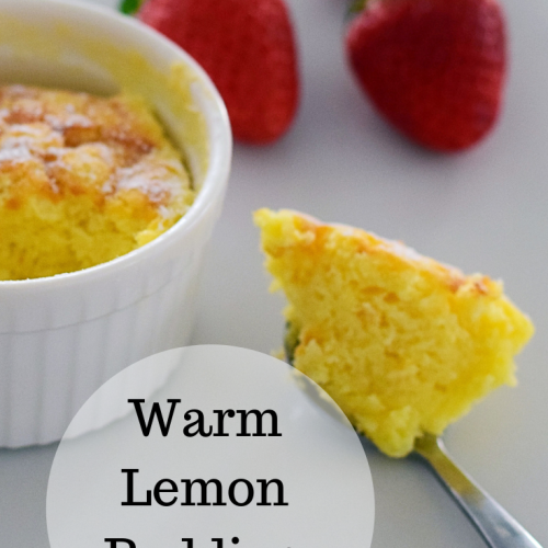 This is a perfect winter dessert, cake and pudding all in one