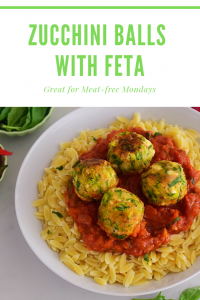 Easy Zucchini Balls with Feta