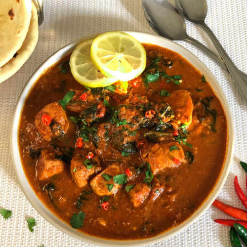 Spicy Chicken Curry cooked in under 30 minutes