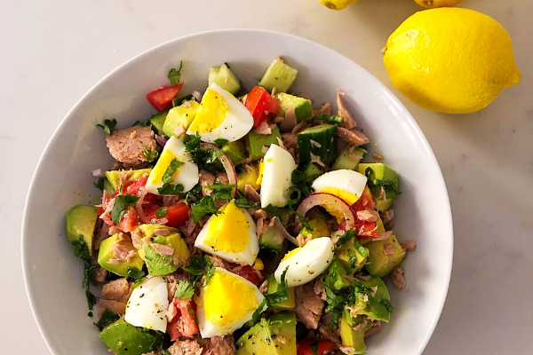 Tuna Avocado Egg Salad