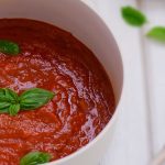 Tomato Sauce for Pasta in a saucepan