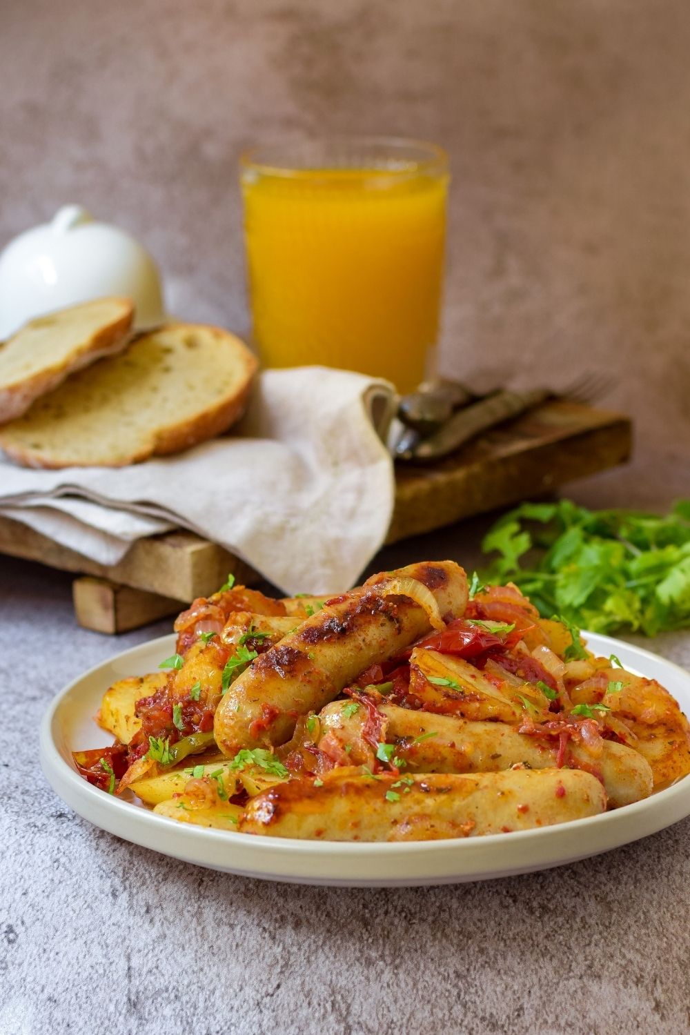 One Pan Sausage Casserole