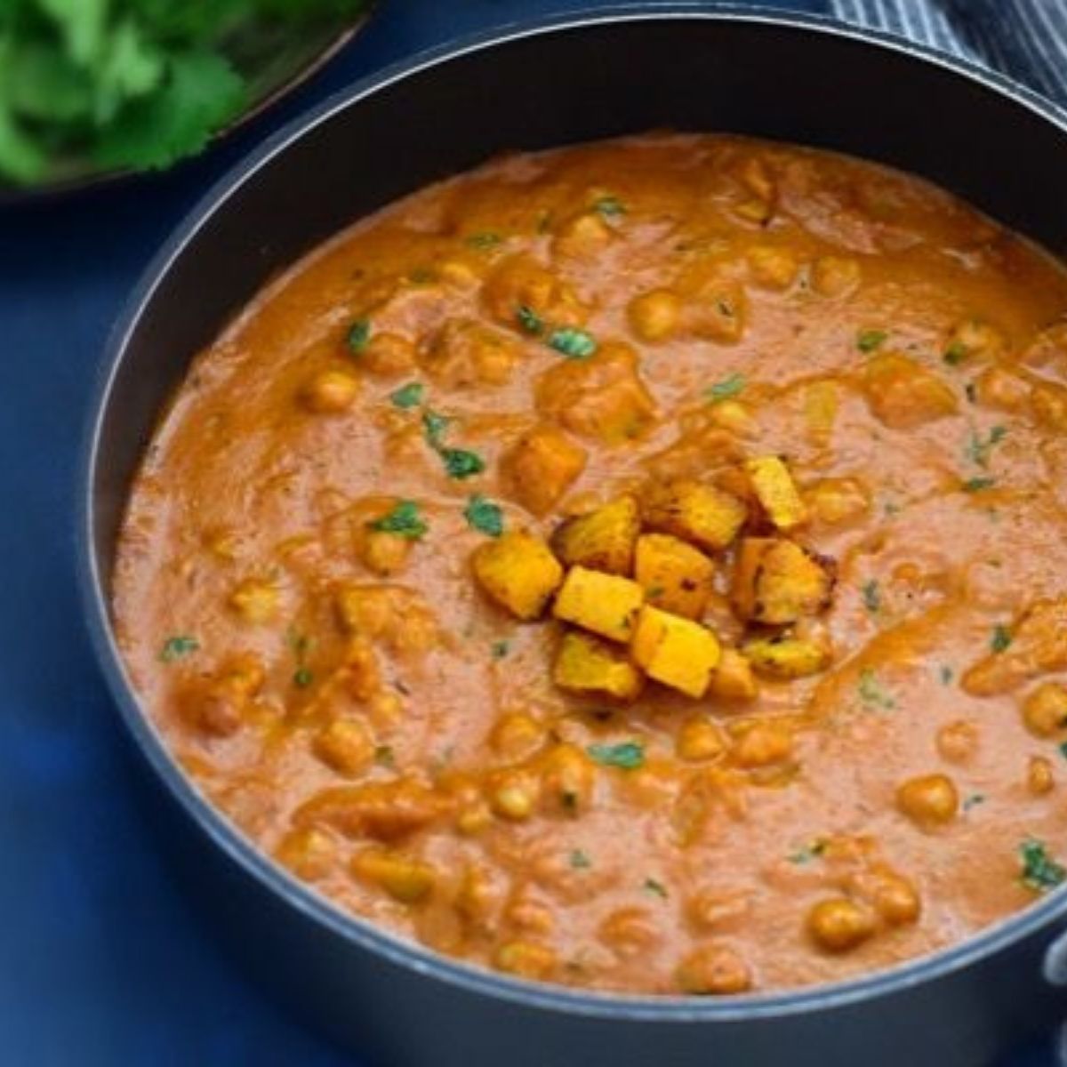 Chickpea Butternut Curry with Coconut Milk