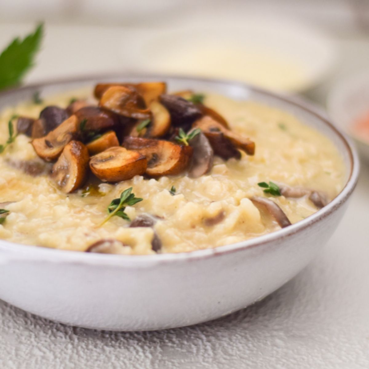 Easy Mushroom Risotto