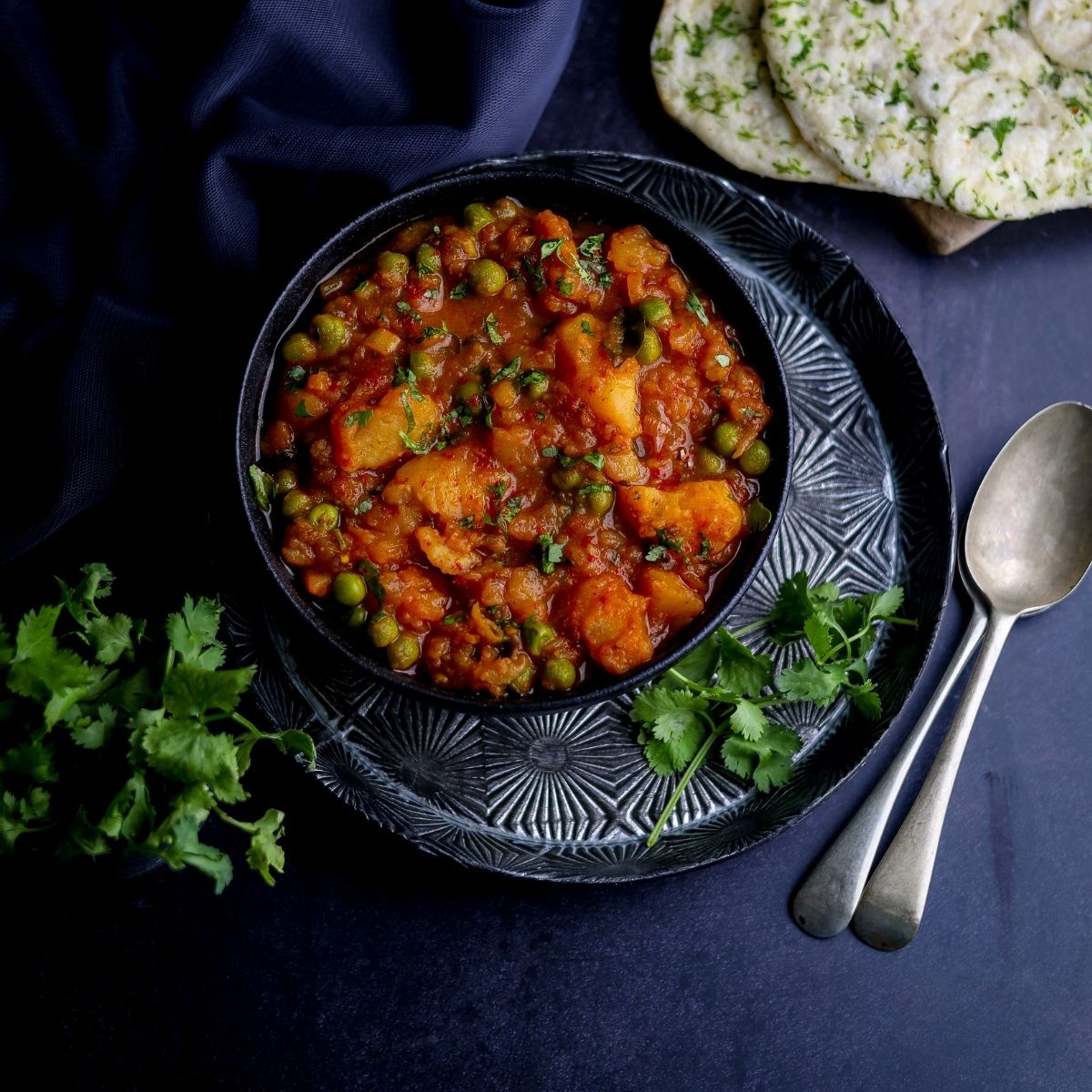 Potato and Pea Curry