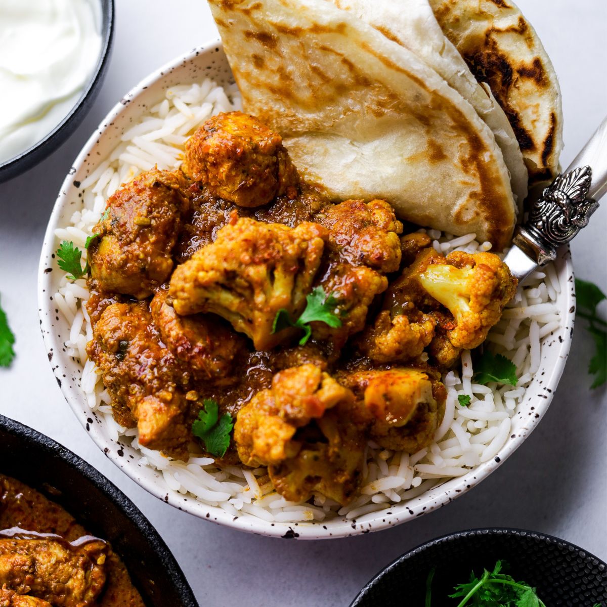 Cauliflower and Chicken Curry