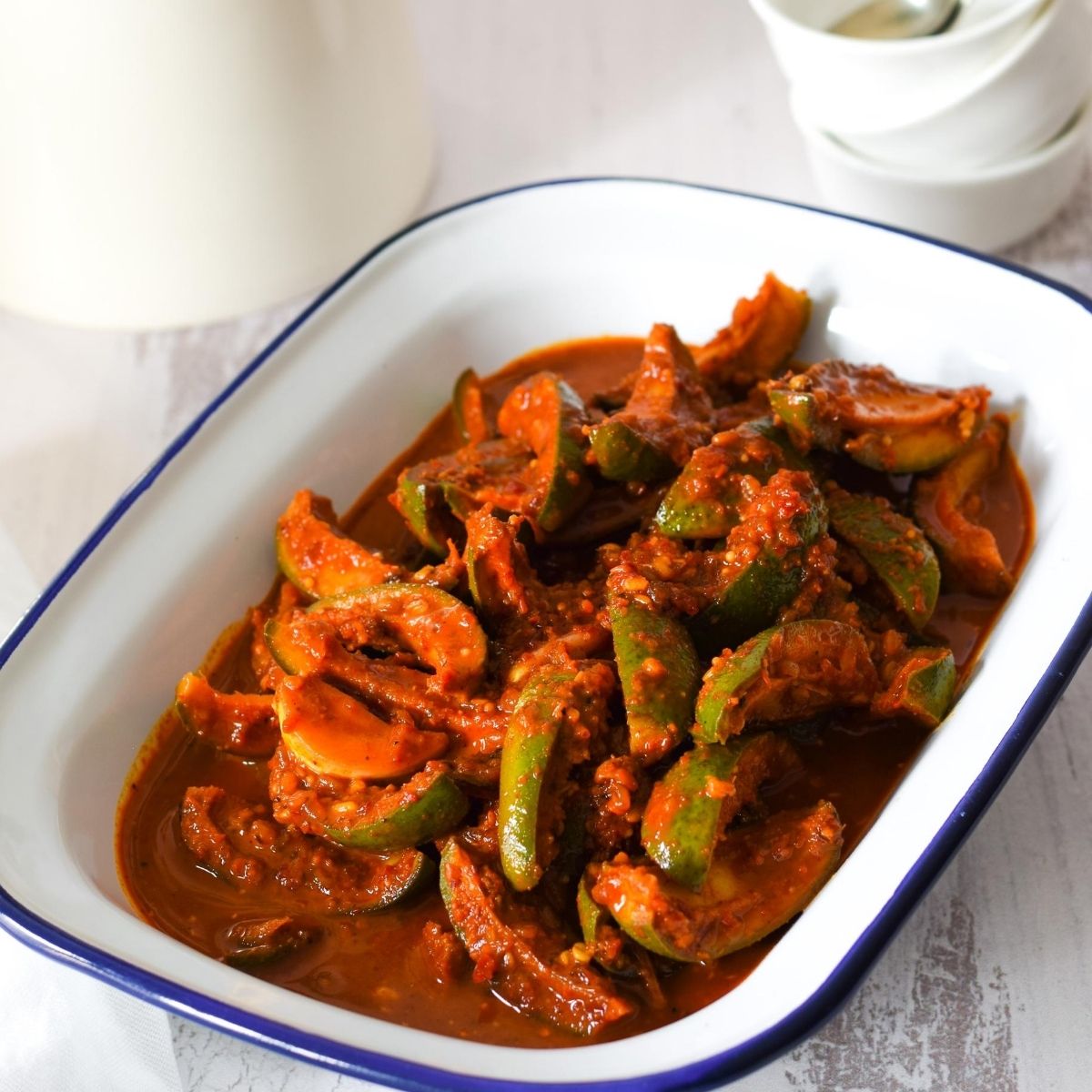 Sweet and Sour Mango Pickle