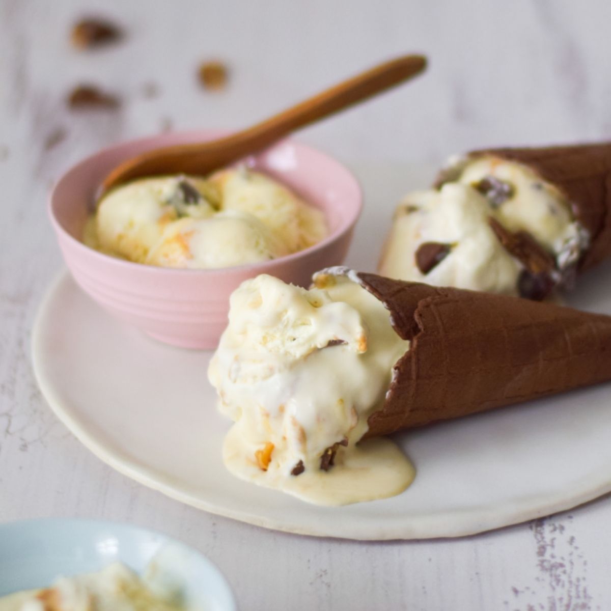 No Churn Caramel Ice-Cream
