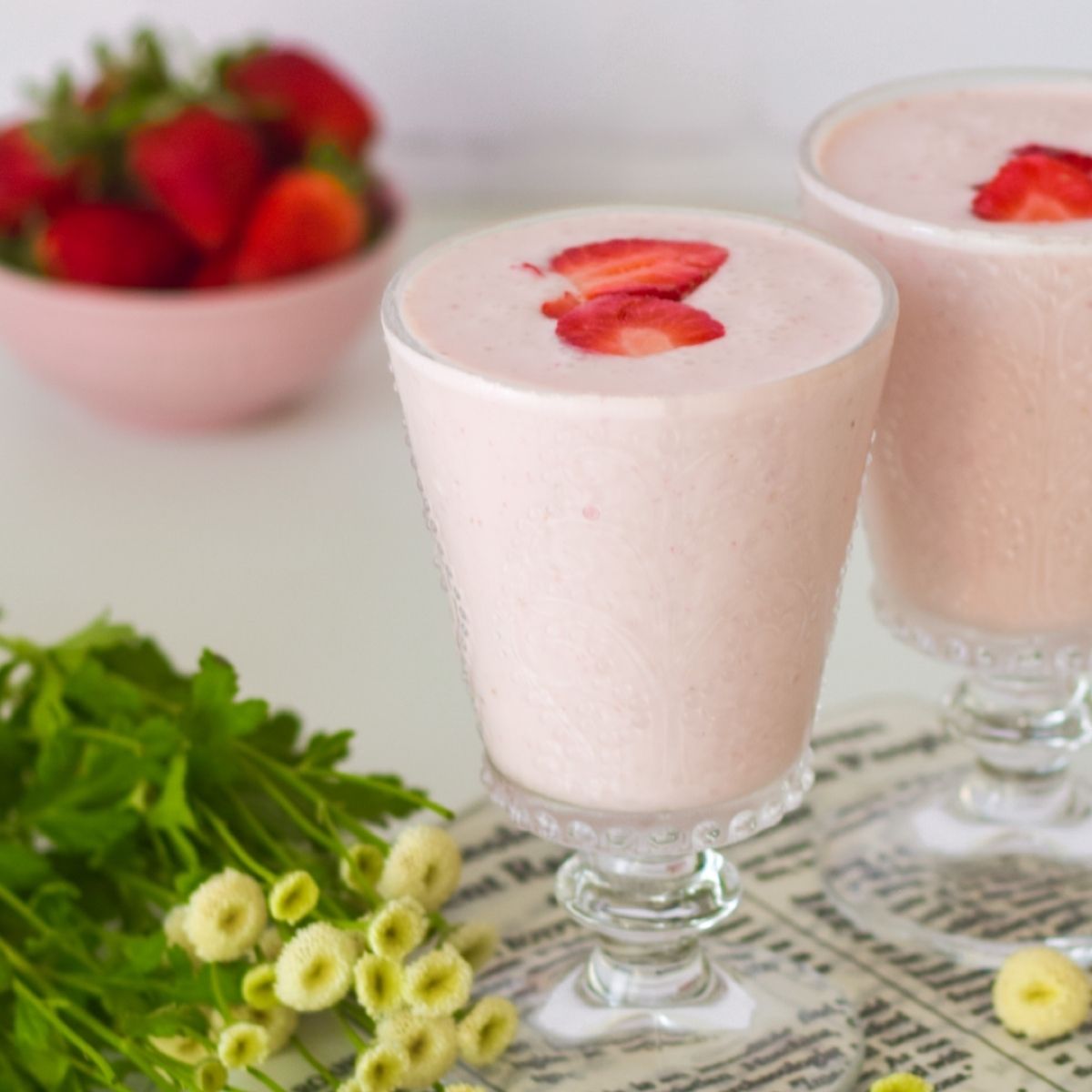 Strawberry Lassi
