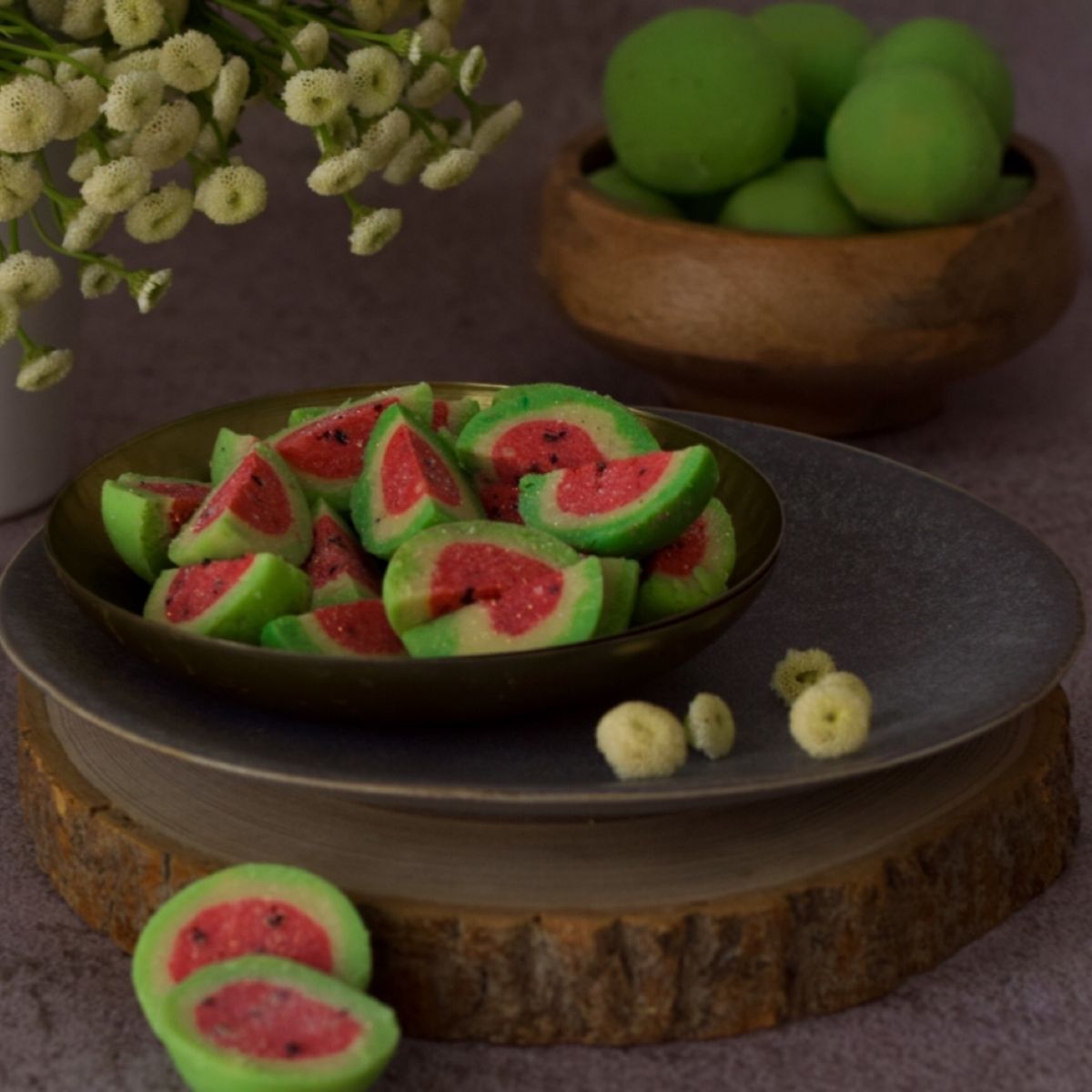 Watermelon Burfee