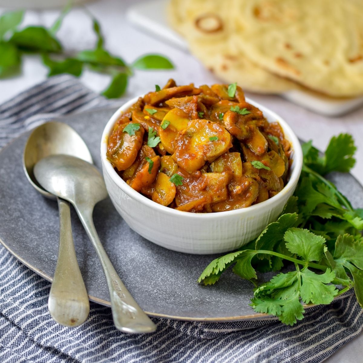 Simple Mushroom Curry