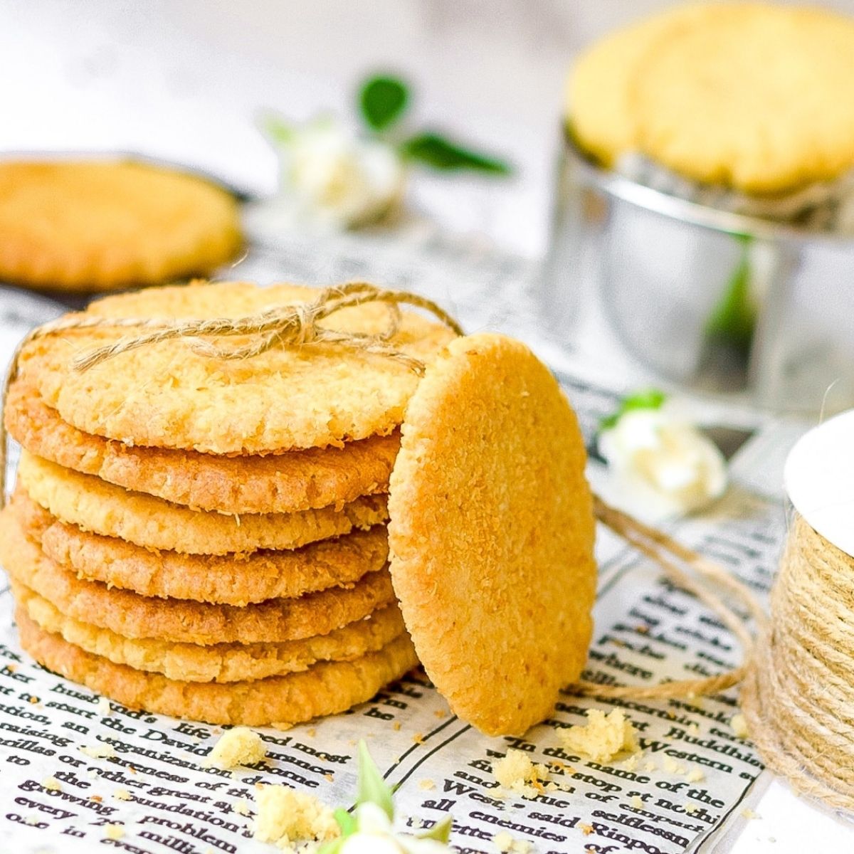 Crisp Coconut Cookies