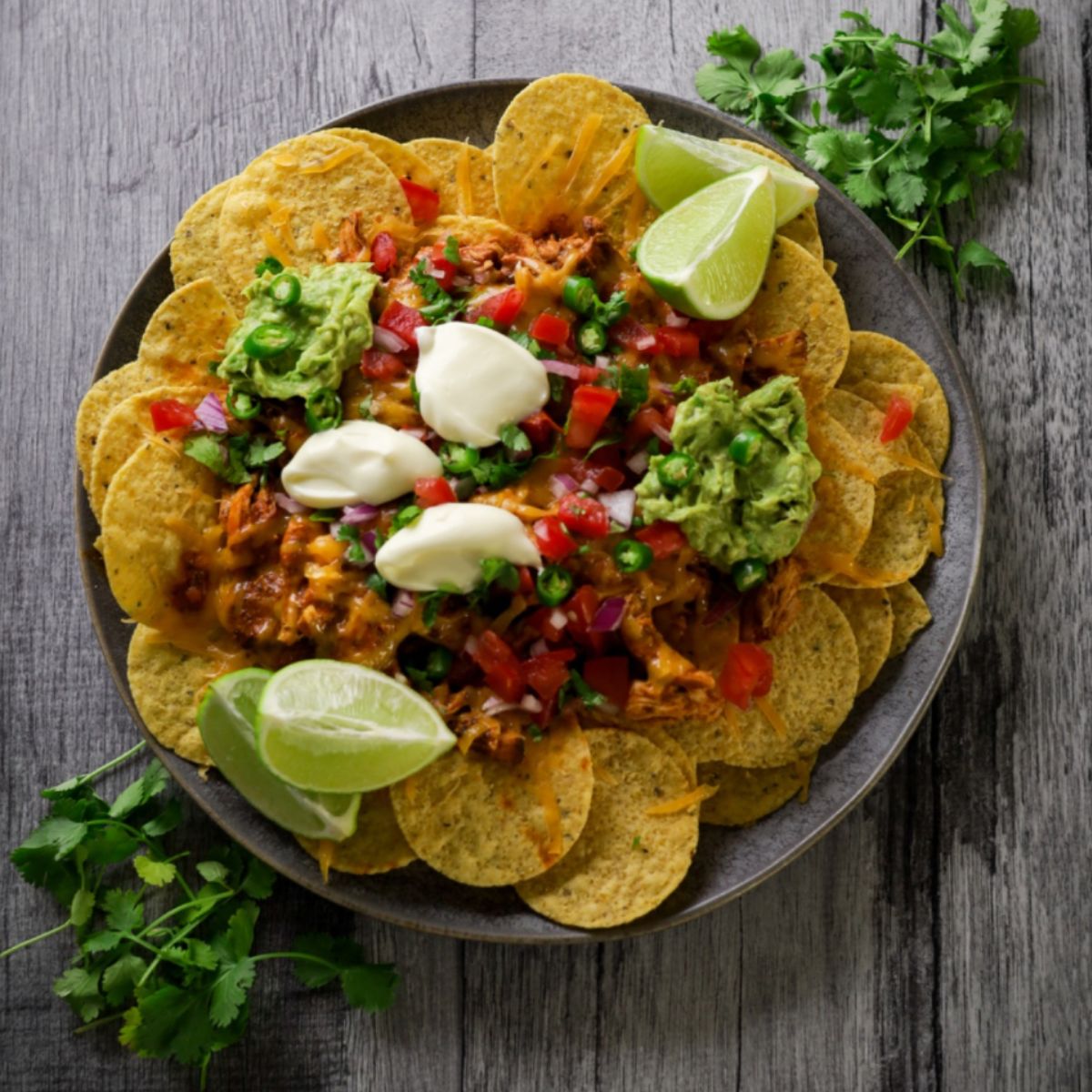 Spicy Chicken Nachos
