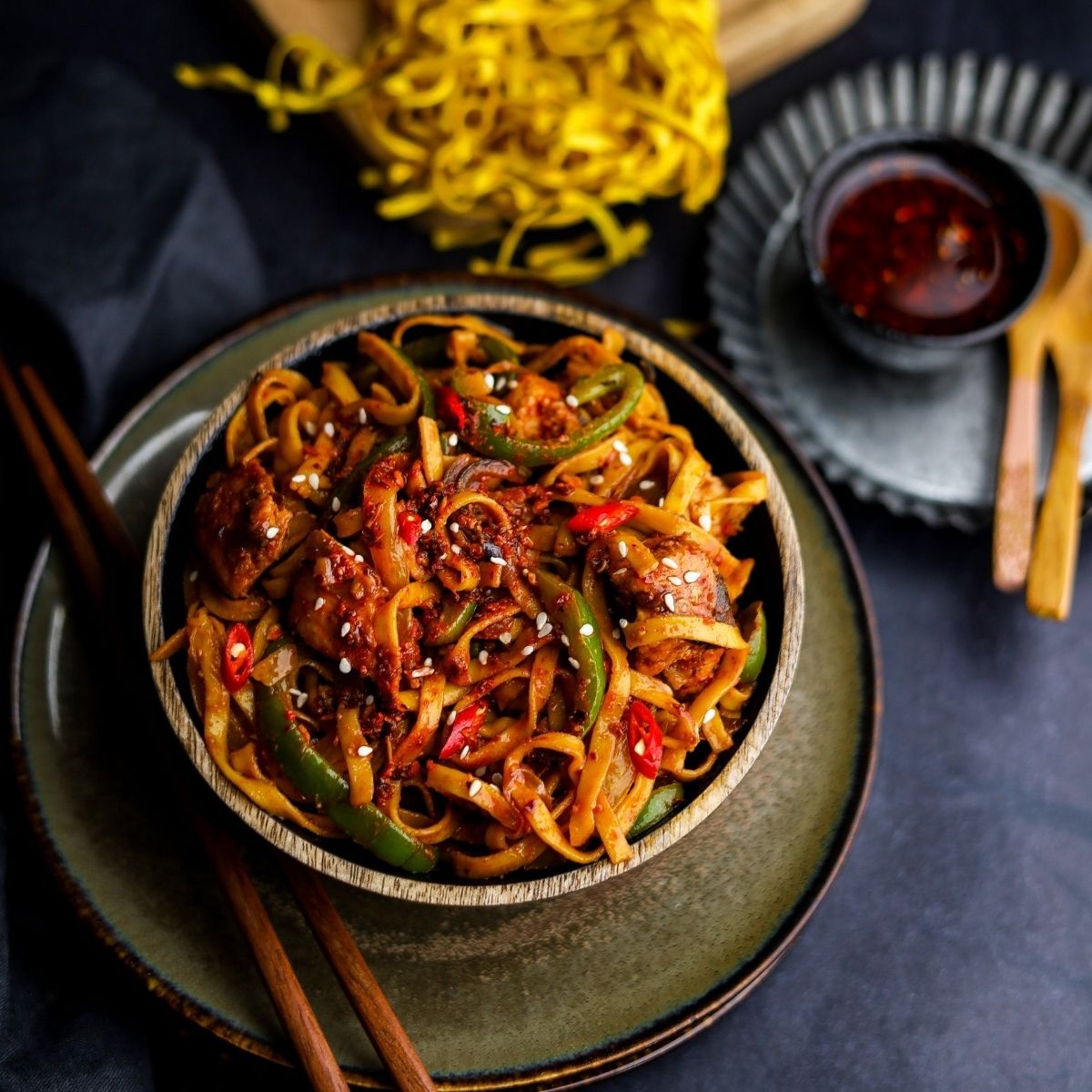Spicy Chicken Noodles