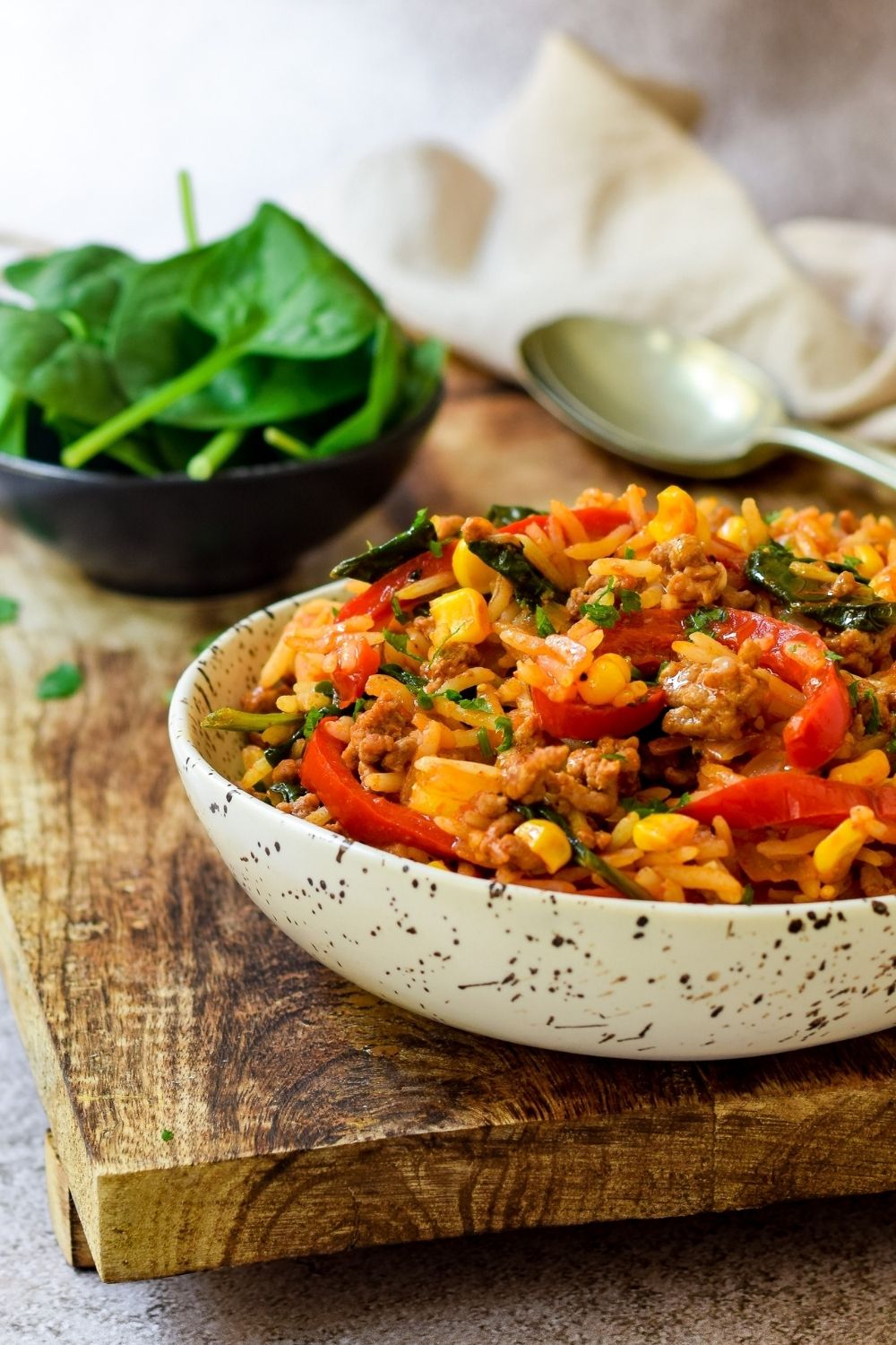 One Pot Lamb and Rice