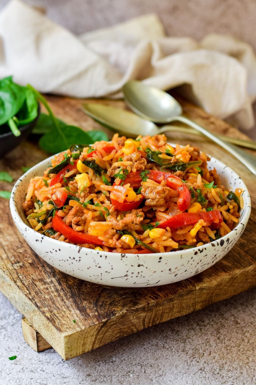 One Pot Lamb and Rice