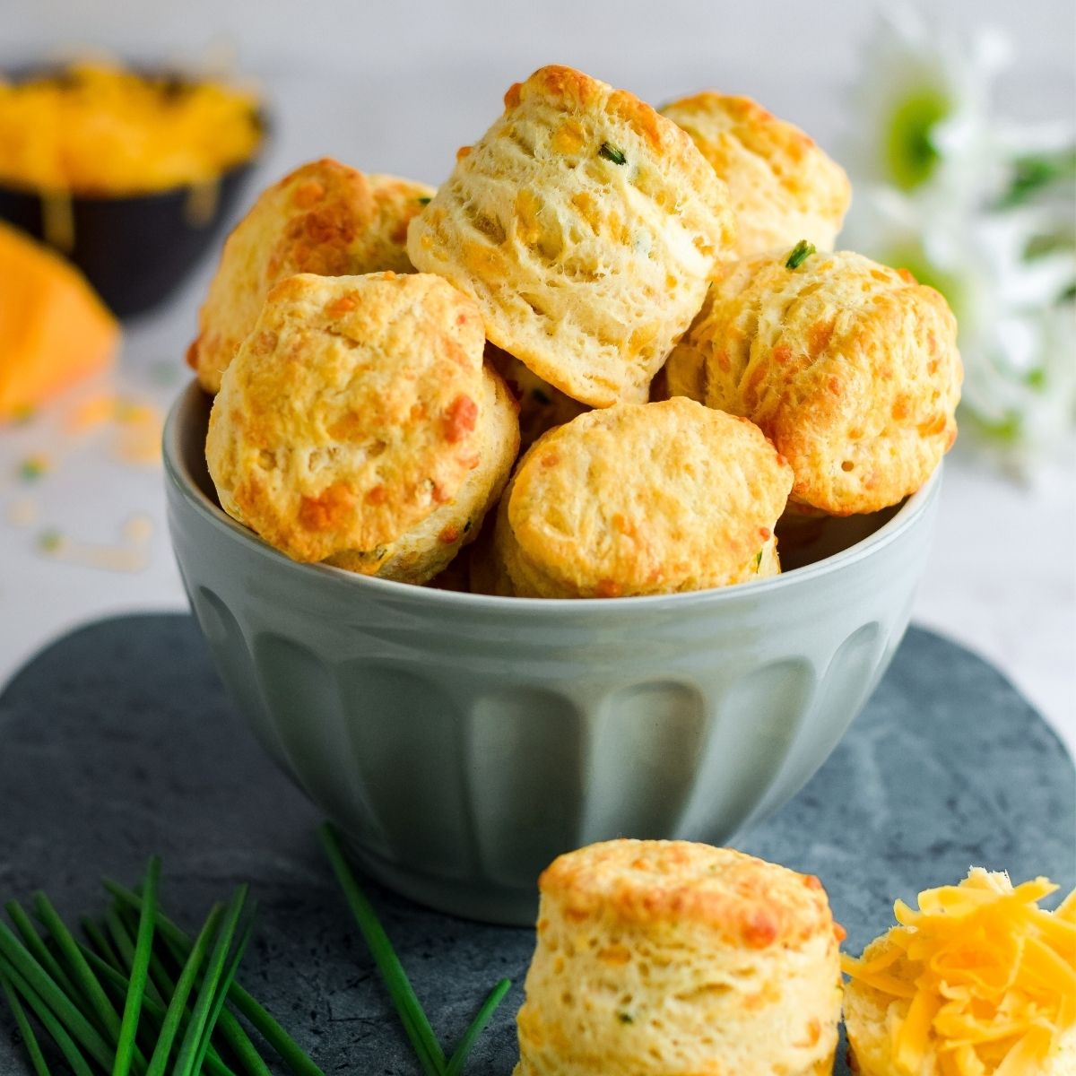 Cheese and Chive Scones