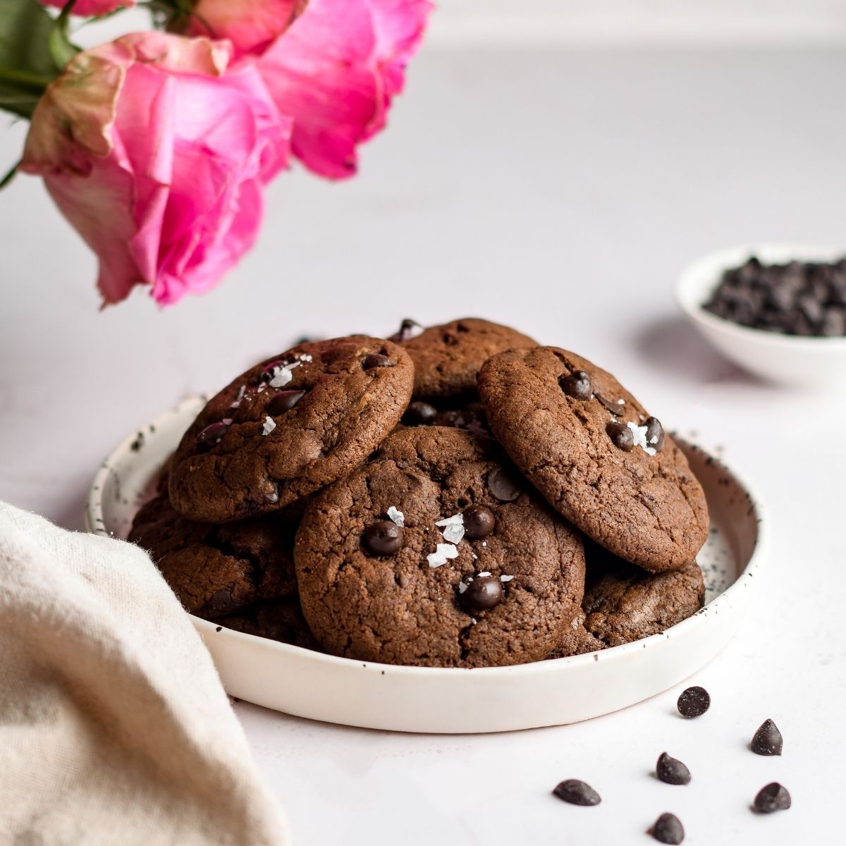 Salted Brownie Cookies